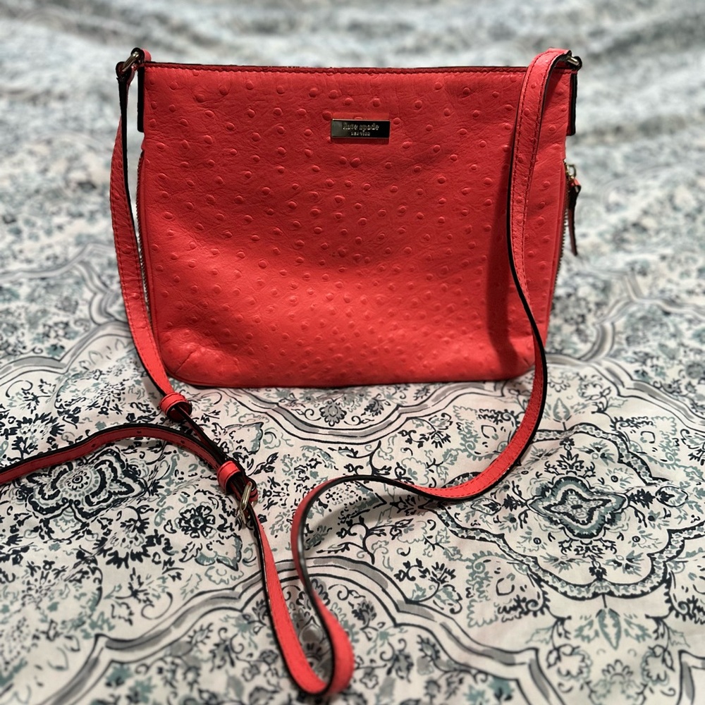 Kate Spade Ostrich Leather Cross Body